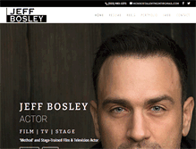 Tablet Screenshot of jeffbosley.com